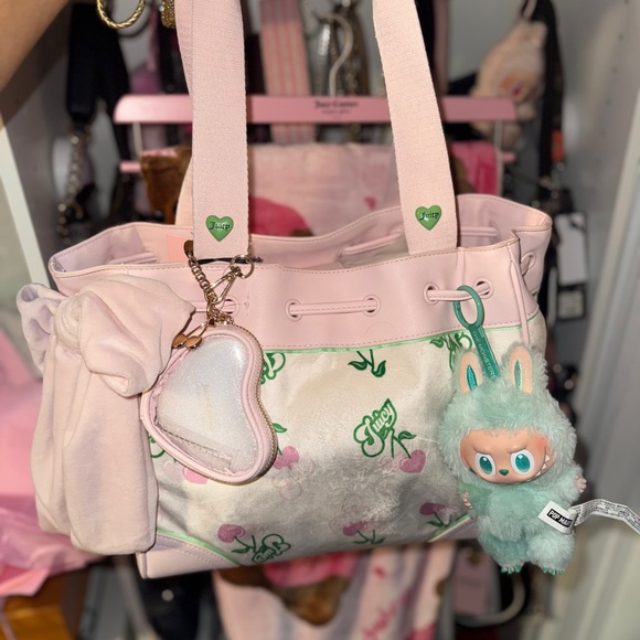 Juicy Couture Handbags - Juicy Couture Retro Juicy Cherry Gelato Tote Bag